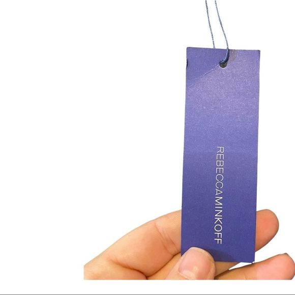 Rebecca Minkoff Women's XS Alana Top Grey Crushed Velvet Short Sleeve Hi Lo Hem - Picture 5 of 8